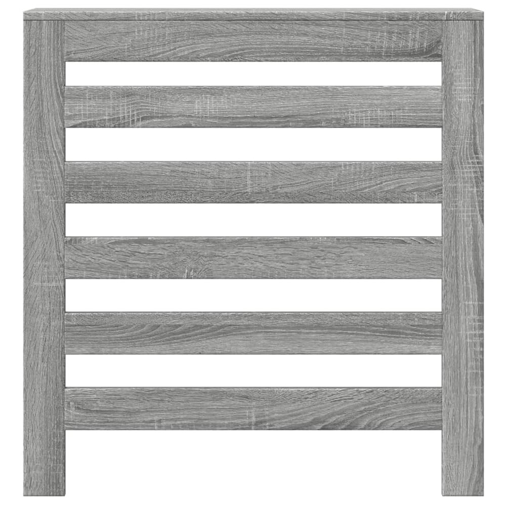 Radiatorombouw 78x20x82 cm bewerkt hout grijs sonoma eikenkleur