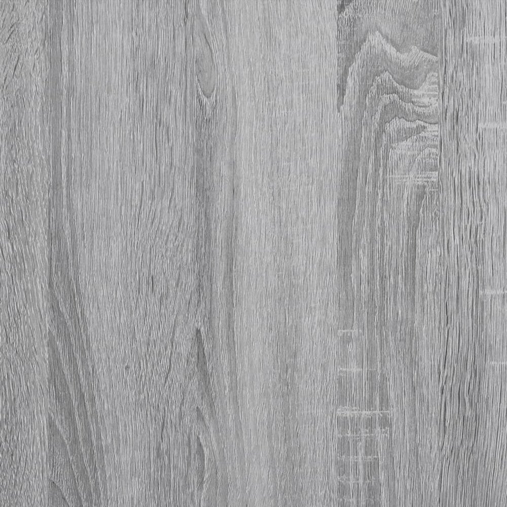Radiatorombouw 78x20x82 cm bewerkt hout grijs sonoma eikenkleur