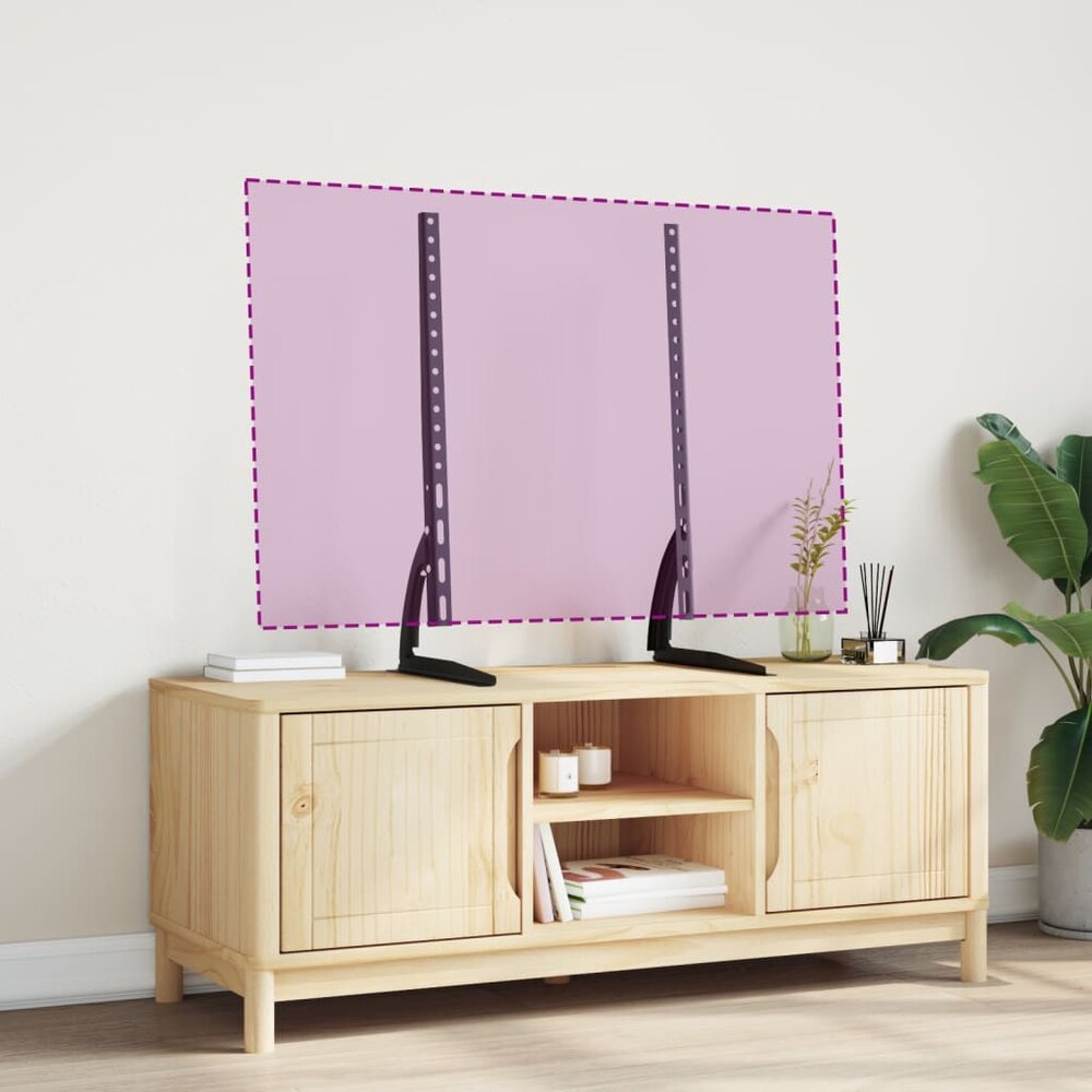 TV-standaards 2 st 37-75 inch scherm 45 kg Max VESA 600x400 mm