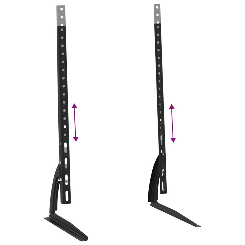 TV-standaards 2 st 37-75 inch scherm 45 kg Max VESA 600x400 mm