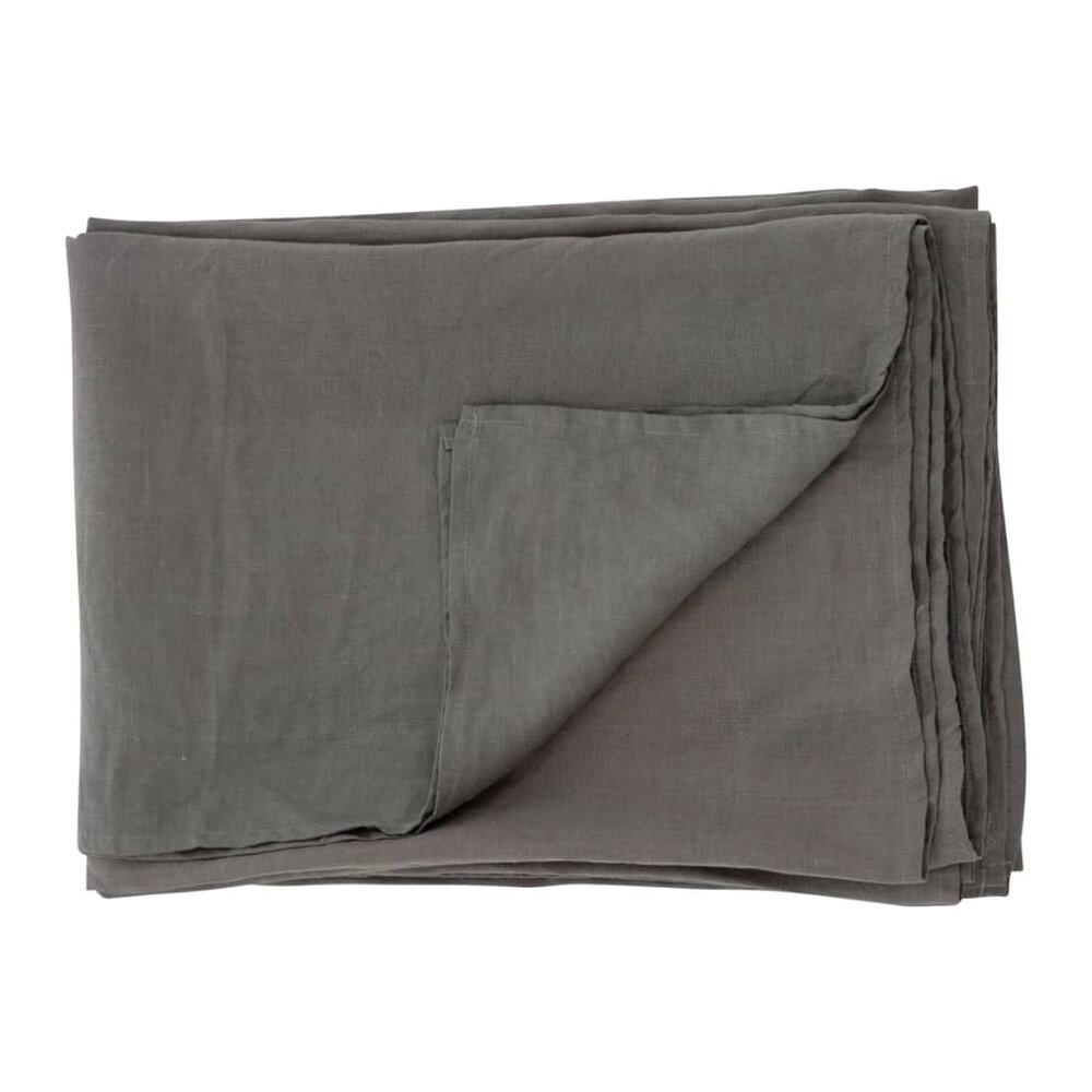 Bedsprei Milo 260x260 cm polyester grijs