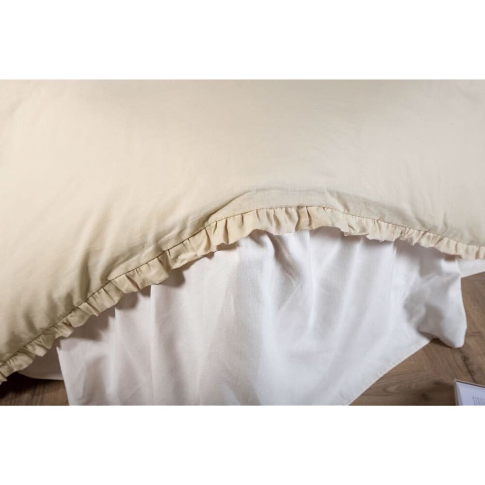 Dekbedovertrek Lias 200x150 cm katoen beige