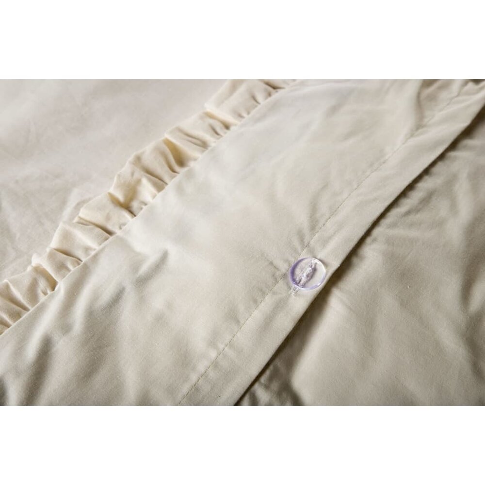 Dekbedovertrek Lias 200x150 cm katoen beige