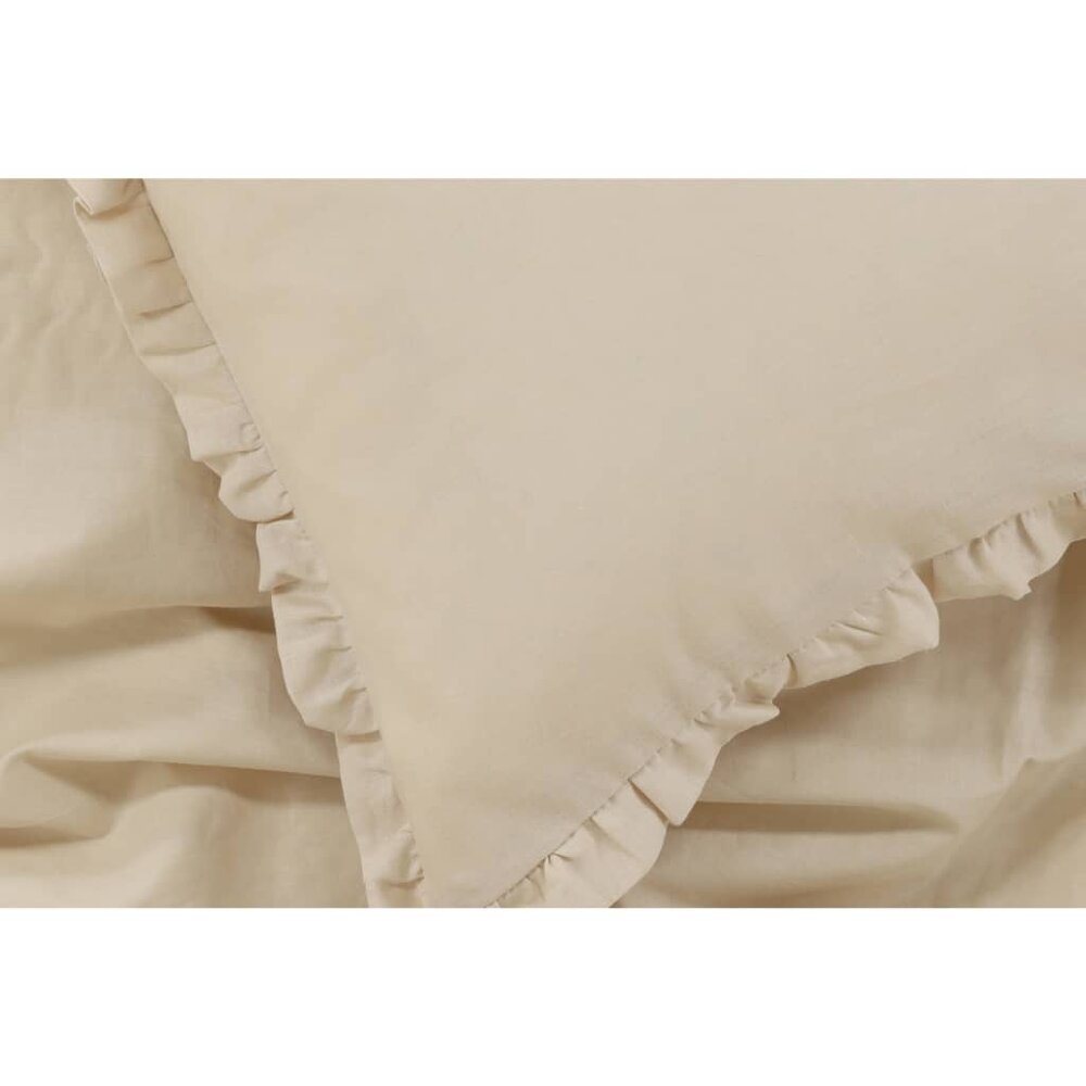 Dekbedovertrek Lias 200x150 cm katoen beige
