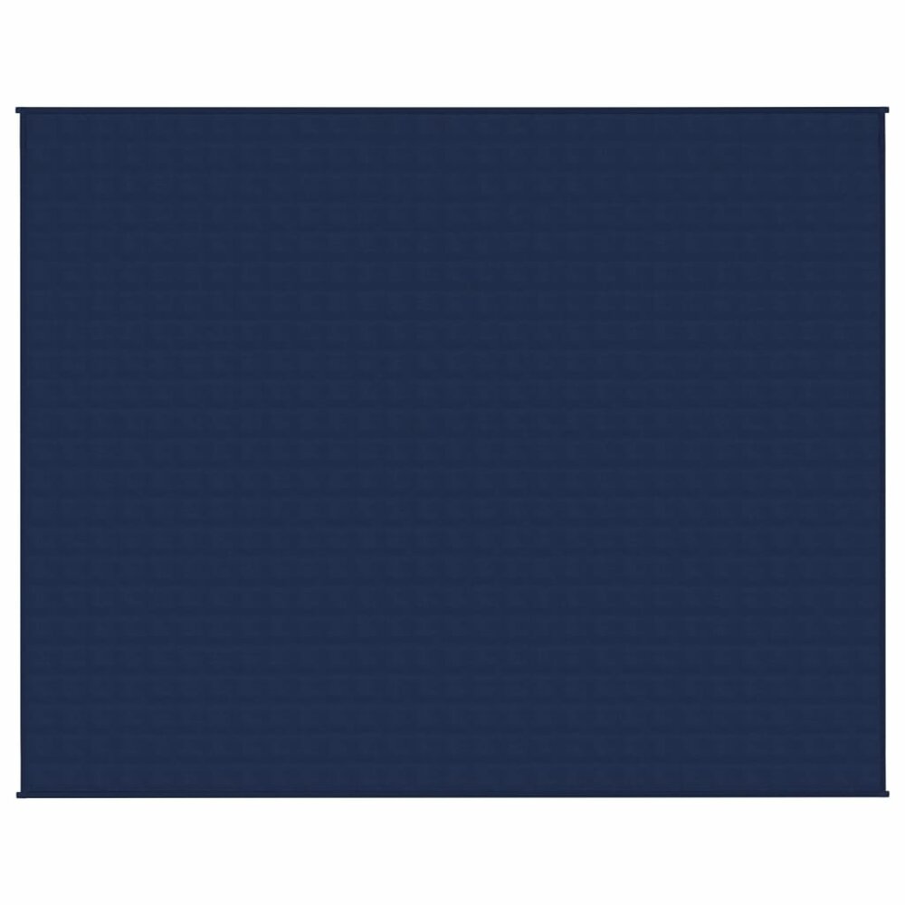 Verzwaringsdeken 235x290 cm 15 kg stof blauw