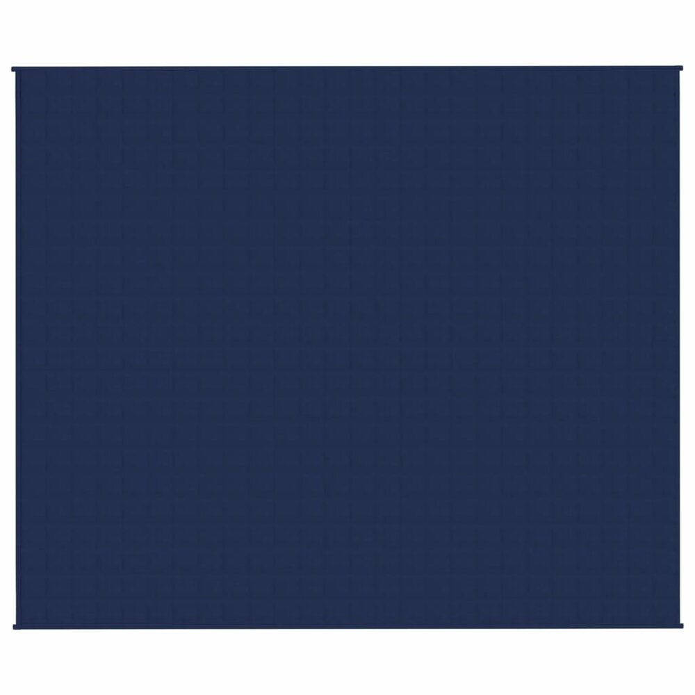 Verzwaringsdeken 220x260 cm 11 kg stof blauw