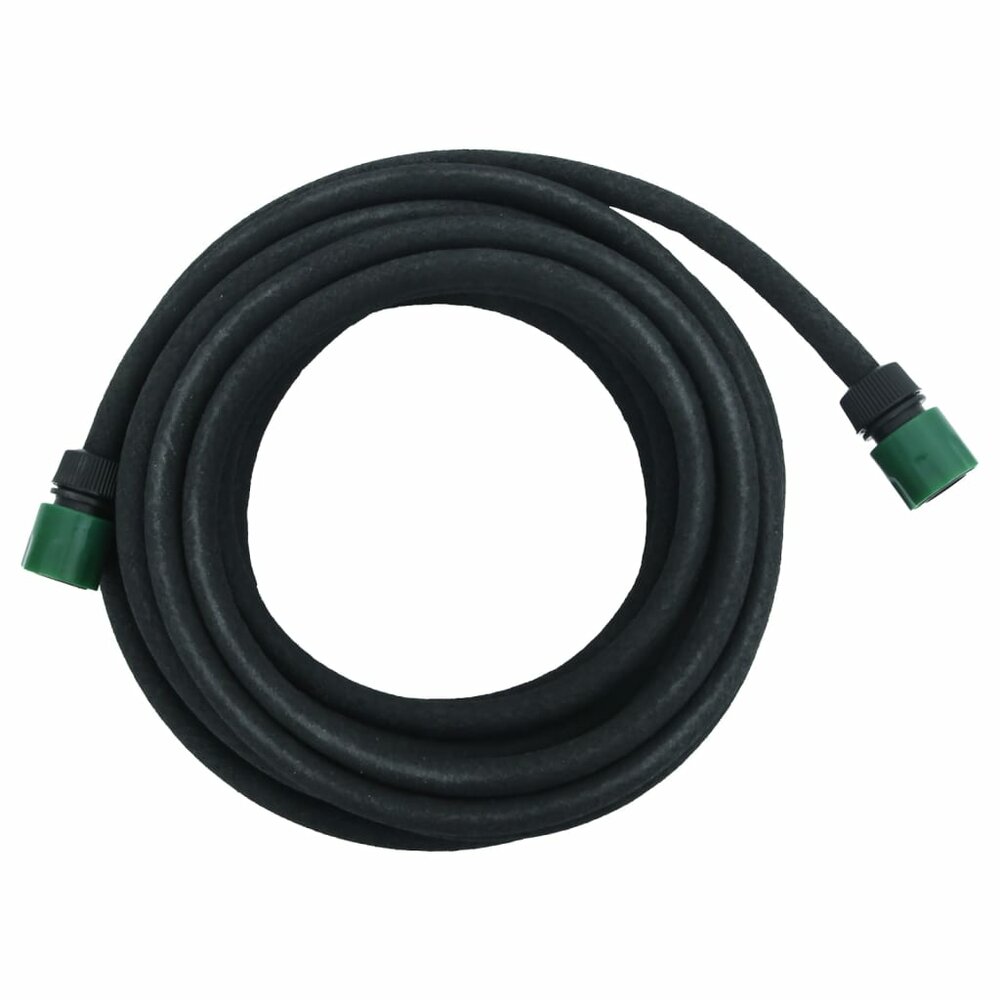 Druppelslang 0,6&#039;&#039; 10 m rubber zwart