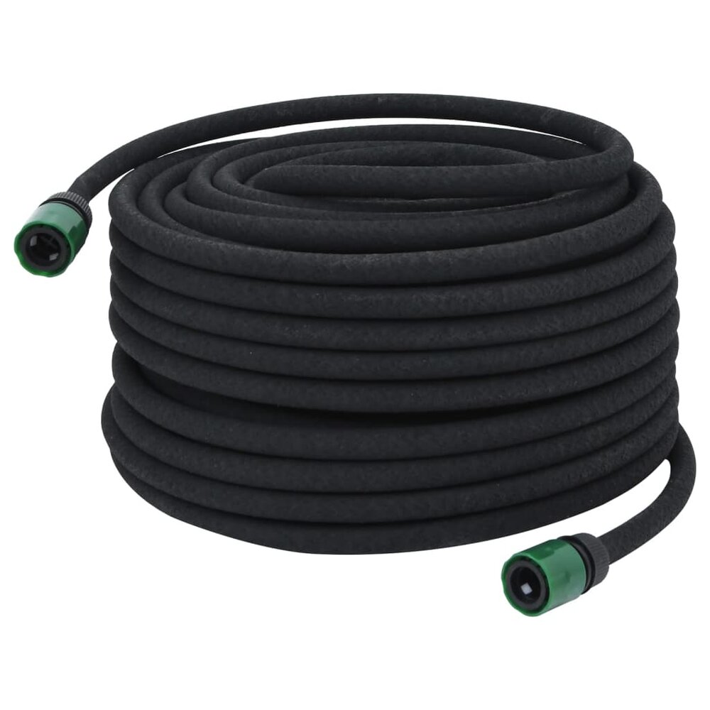 Druppelslang 0,6&#039;&#039; 50 m rubber zwart