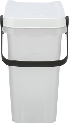 Trixie Voerton Luchtdicht Afsluitbaar Kunststof Transparant Wit / Wit 7 LTR