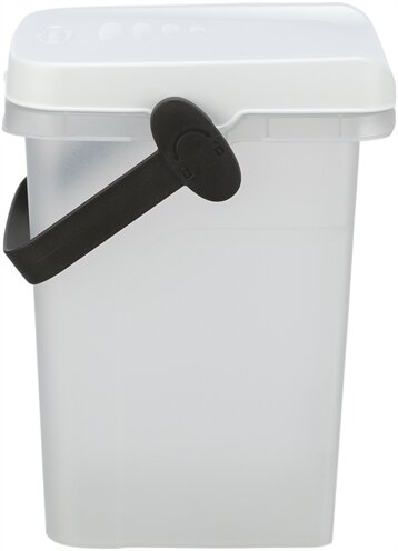 Trixie Voerton Luchtdicht Afsluitbaar Kunststof Transparant Wit / Wit 7 LTR