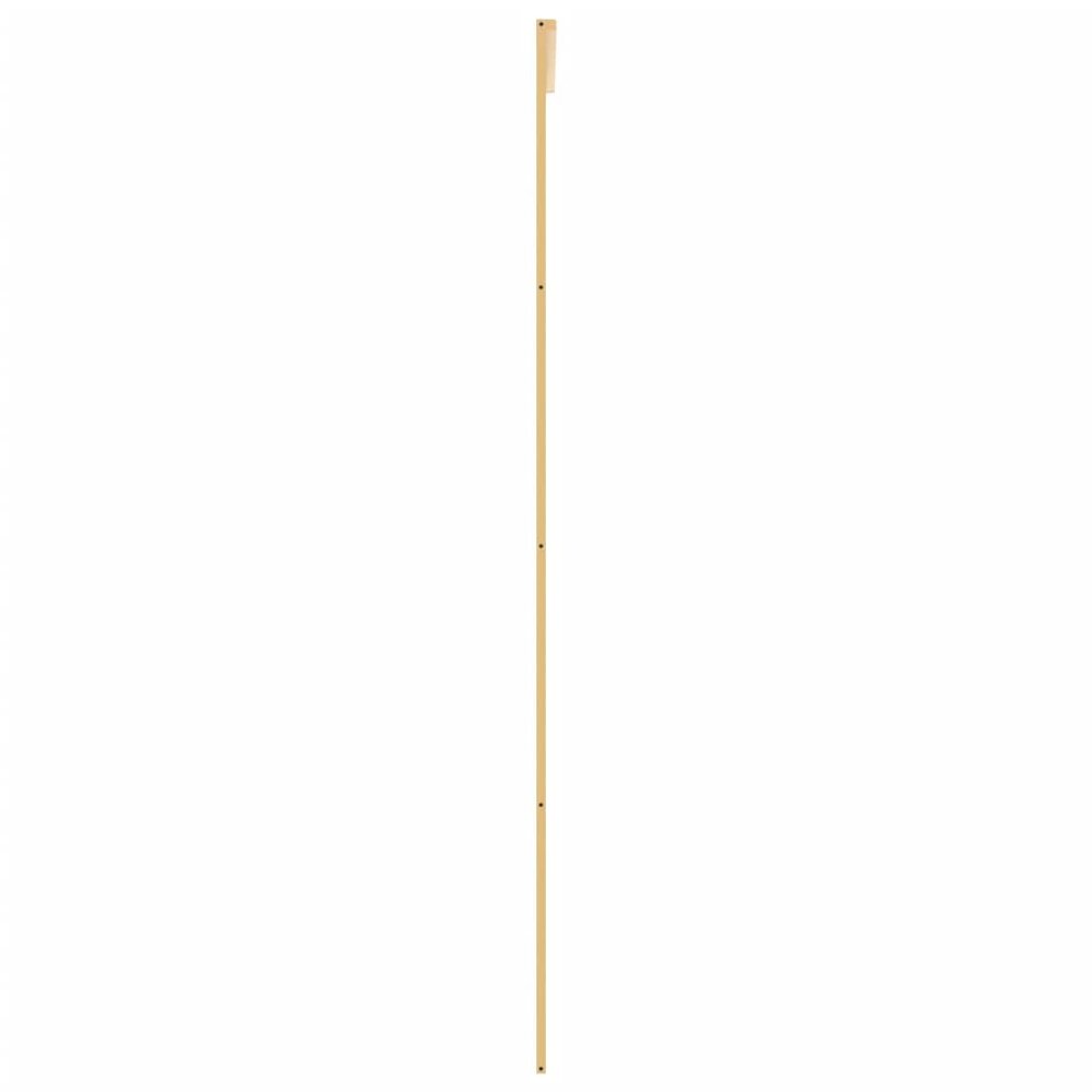 Schuifdeur 102,5x205 cm helder ESG-glas en aluminium goudkleur