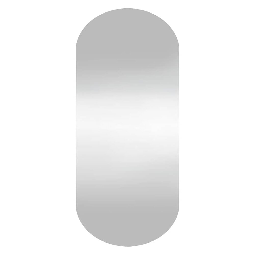 Wandspiegel 25x60 cm ovaal glas