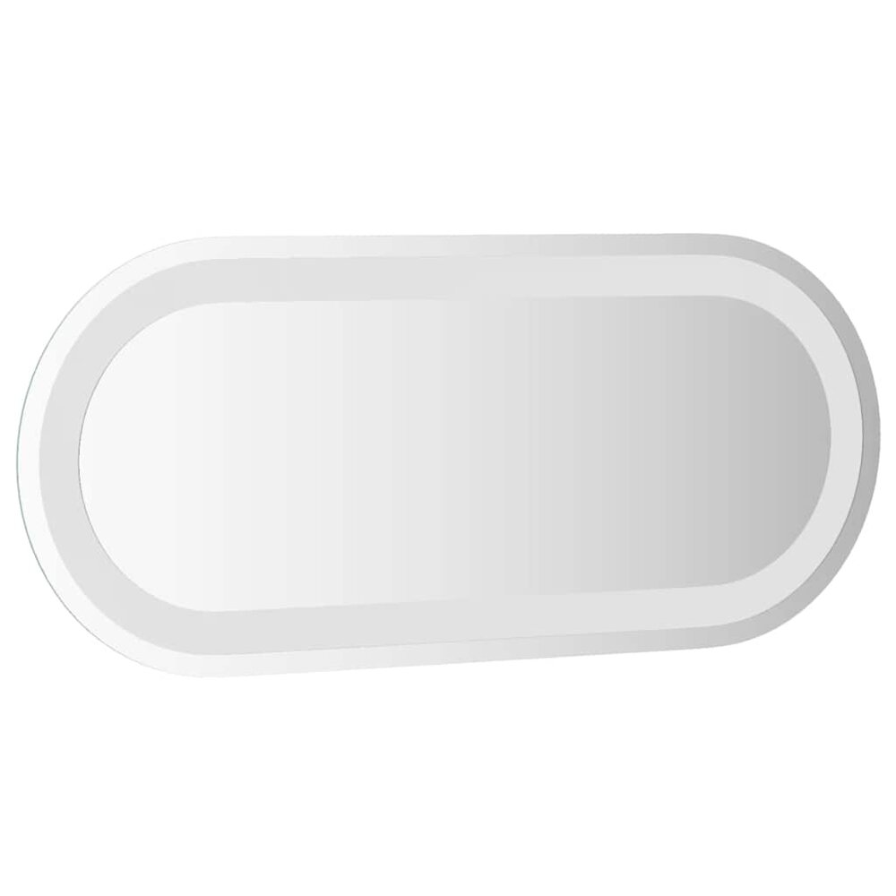 Badkamerspiegel LED ovaal 60x25 cm