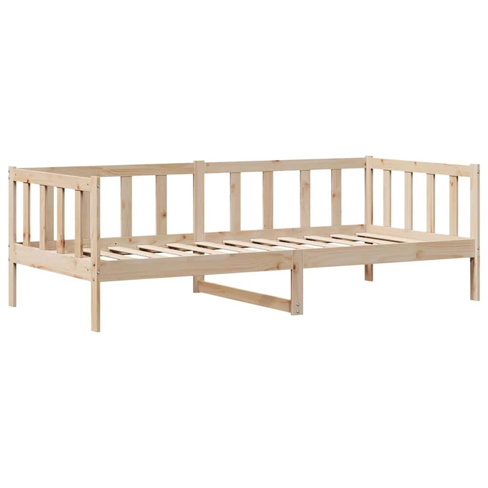 Slaapbank met lades 80x200 cm massief grenenhout