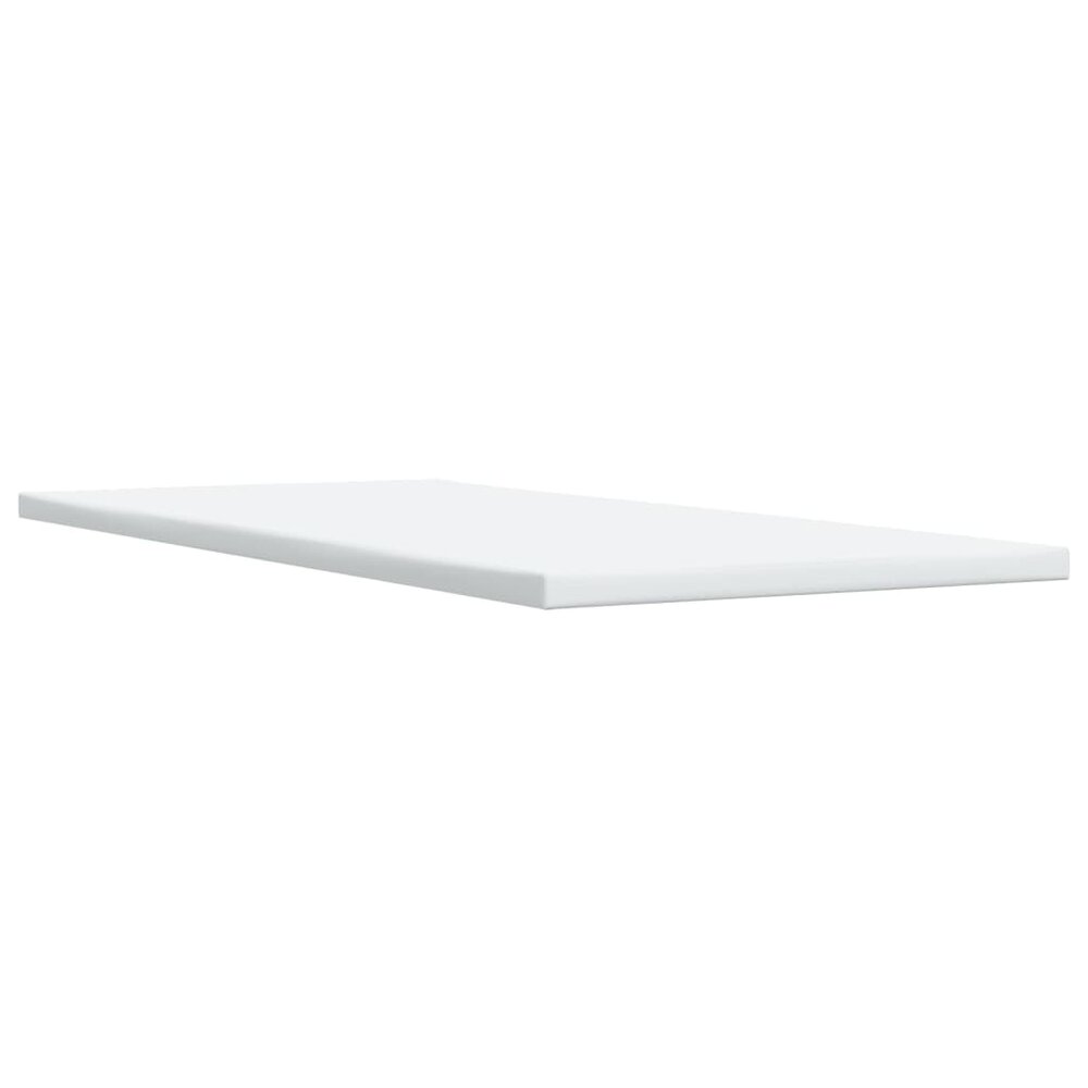 Boxspring met matras stof blauw 80x200 cm