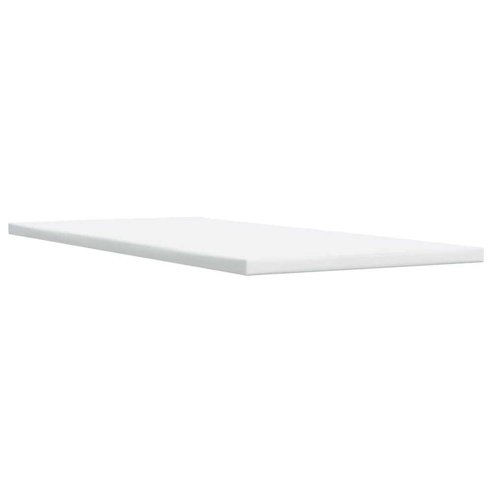 Boxspring met matras stof blauw 80x200 cm