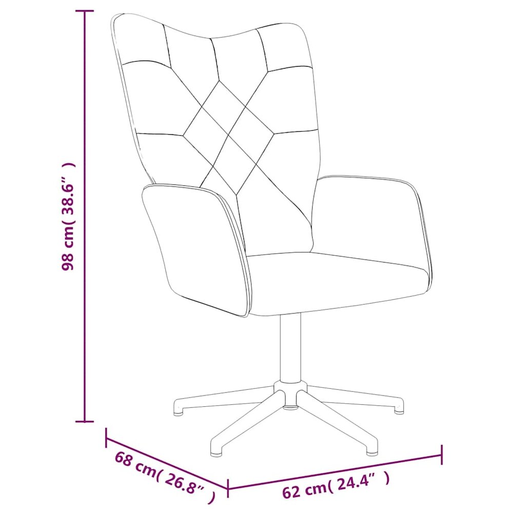 Relaxstoel met voetenbank patchwork stof
