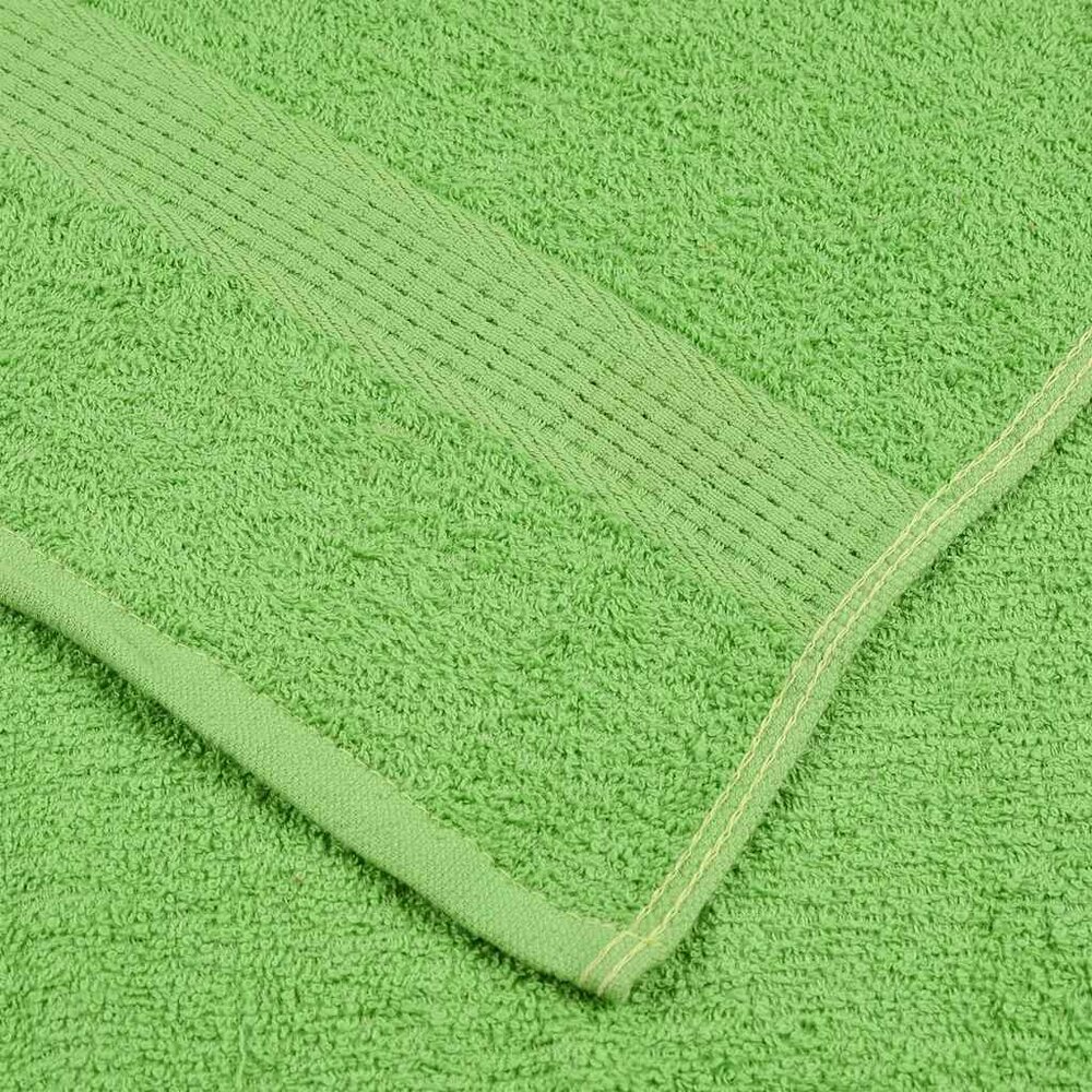 8-delige Handdoekenset 360 g/m&sup2; 100% katoen groen
