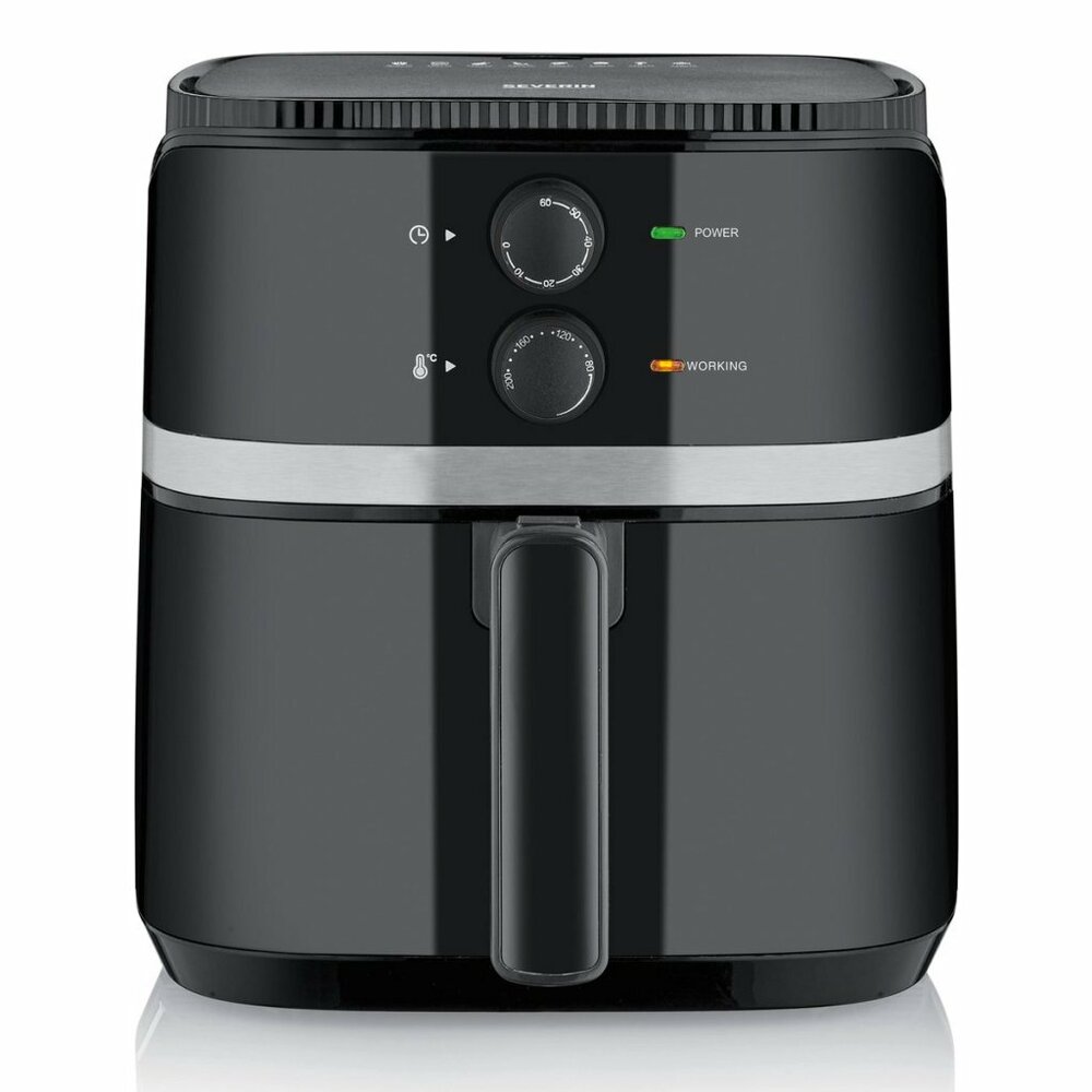 Severin Fr2452 Heteluchtfriteuse 5L 1500W Zwart