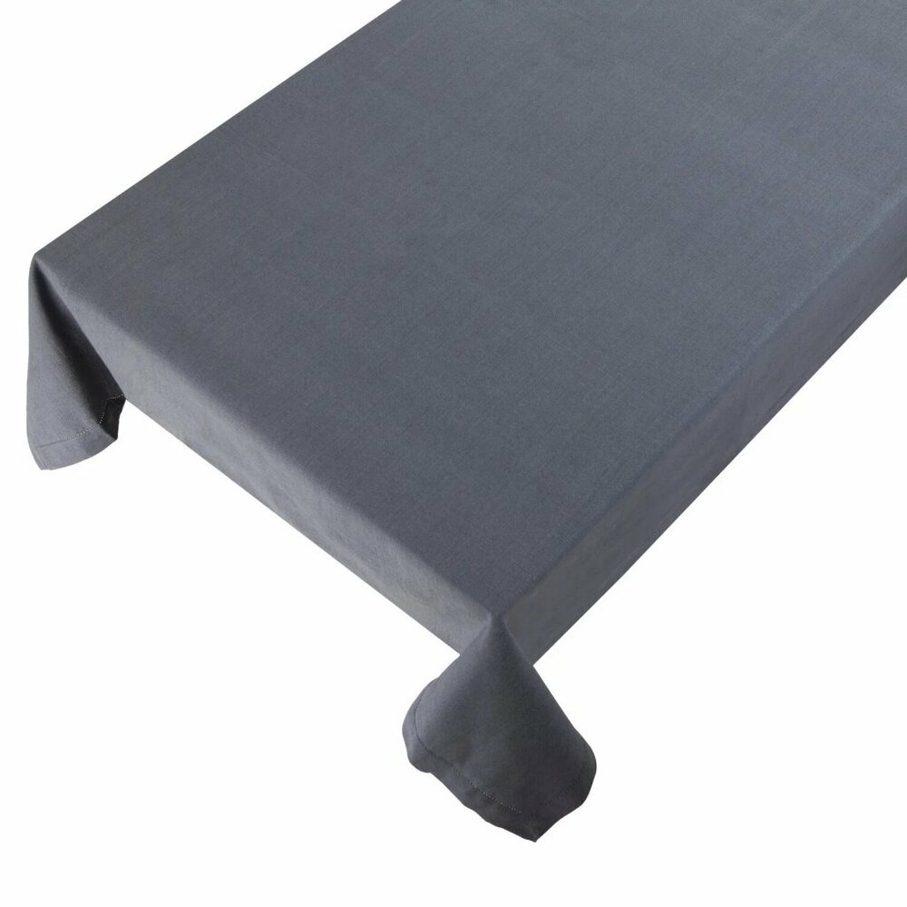 Linen&amp;More Linen&amp;Amp;More Tafelkleed Indi Grey 140X250 Cm Grijs
