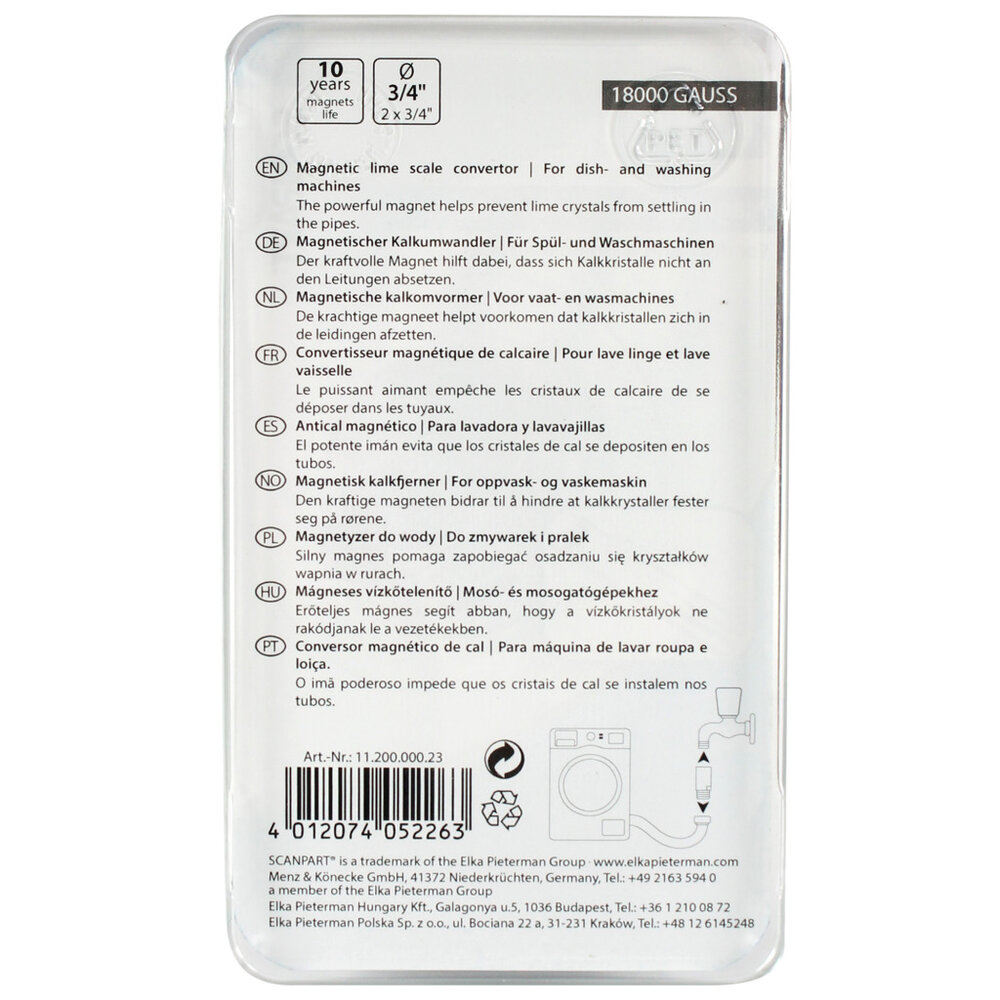 Scanpart Water Ontkalker Wm/Vw