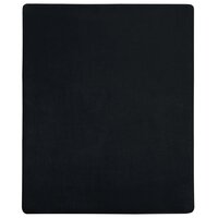 Hoeslakens 2 st jersey 140x200 cm katoen zwart