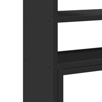 Bureau organiser 40x17x41 cm bewerkt hout zwart