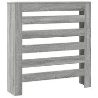 Radiatorombouw 78x20x82 cm bewerkt hout grijs sonoma eikenkleur