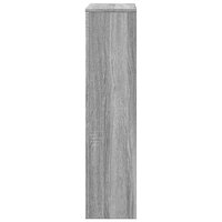 Radiatorombouw 78x20x82 cm bewerkt hout grijs sonoma eikenkleur