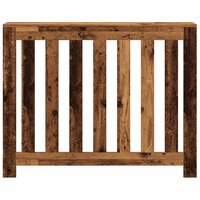 Radiatorombouw 104x20x82 cm bewerkt hout oud hout