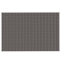 Verzwaringsdeken 122x183 cm 5 kg stof grijs