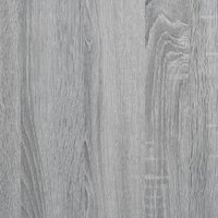 Printerkastje 40x32x22,5 cm bewerkt hout grijs sonoma eiken