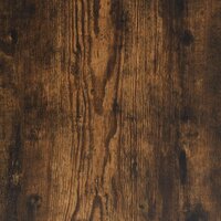 Printerkastje met wielen 60x40x68,5 cm gerookt eikenkleurig