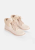 Women&#039;s Winter Boots Suede - With Shearing Details Beige 39