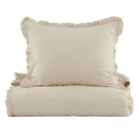 Dekbedovertrek Lias 200x150 cm katoen beige