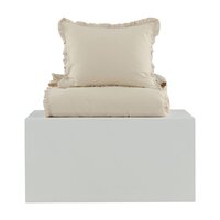 Dekbedovertrek Lias 200x150 cm katoen beige