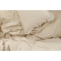 Dekbedovertrek Lias 200x150 cm katoen beige