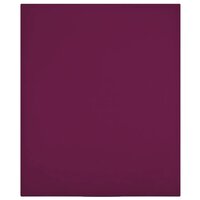 Hoeslaken jersey 180x200 cm katoen bordeauxrood