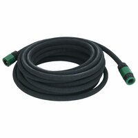 Druppelslang 0,6&#039;&#039; 10 m rubber zwart