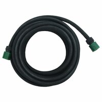 Druppelslang 0,6&#039;&#039; 10 m rubber zwart