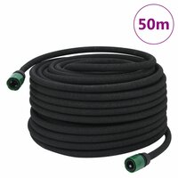 Druppelslang 0,6&#039;&#039; 50 m rubber zwart