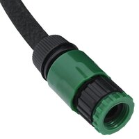 Druppelslang 0,6&#039;&#039; 50 m rubber zwart