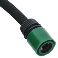 Druppelslang 0,6&#039;&#039; 50 m rubber zwart