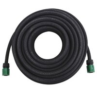 Druppelslang 0,6&#039;&#039; 25 m rubber zwart