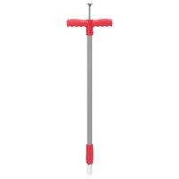 Onkruidsteker 93,5 cm gepoedercoat staal rood en grijs