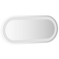 Badkamerspiegel LED ovaal 60x25 cm