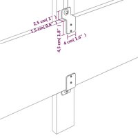 Hoofdborden 2 st 80x5x78/88 cm fluweel donkergrijs