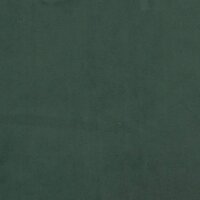 Hoofdborden 2 st 90x5x78/88 cm fluweel donkergroen