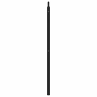 Hoofdbord 160 cm metaal zwart