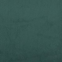 Boxspring met matras fluweel donkergroen 120x200 cm